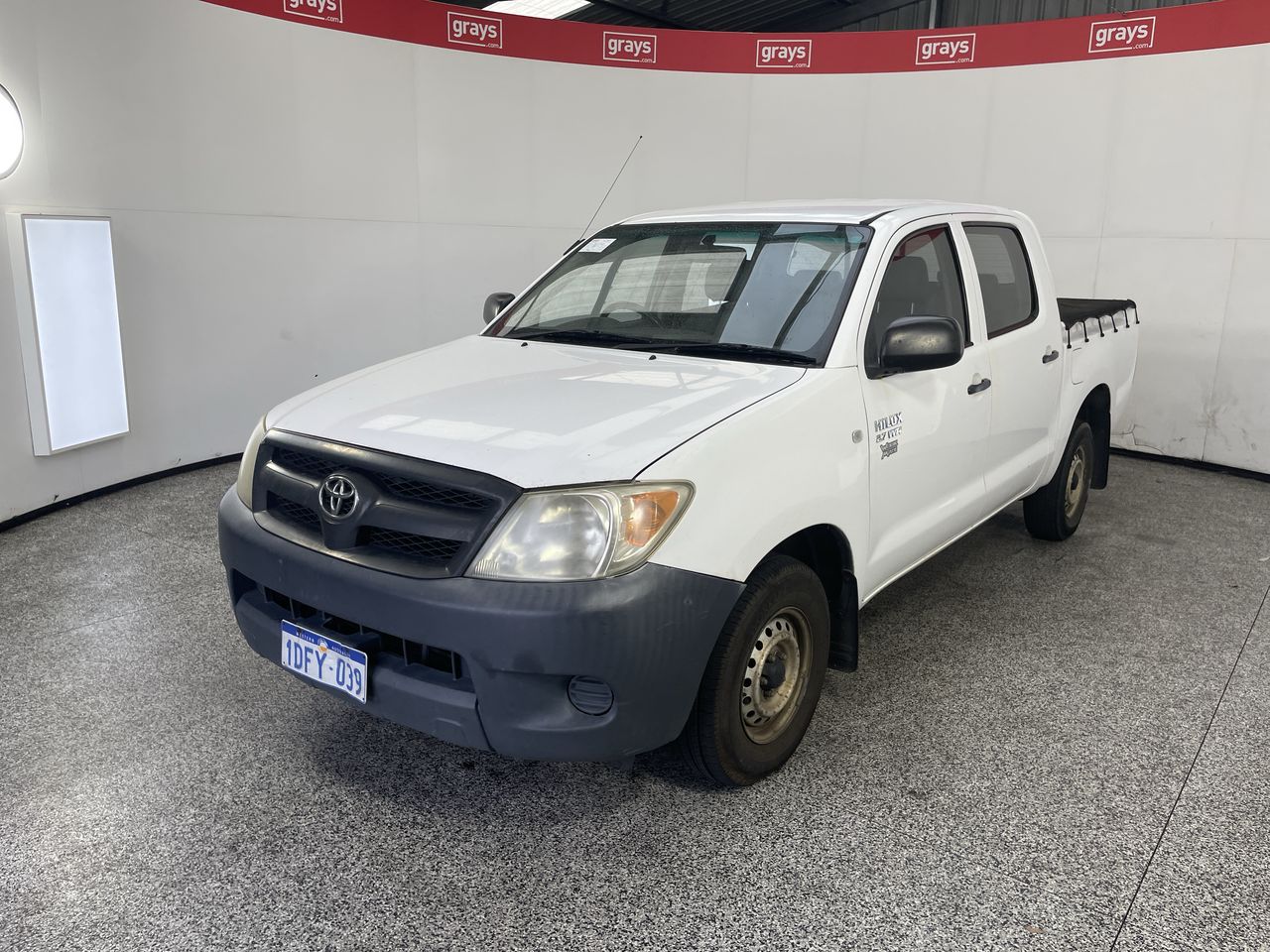 2007 Toyota Hilux 4x2 Workmate TGN16R Manual Dual Cab