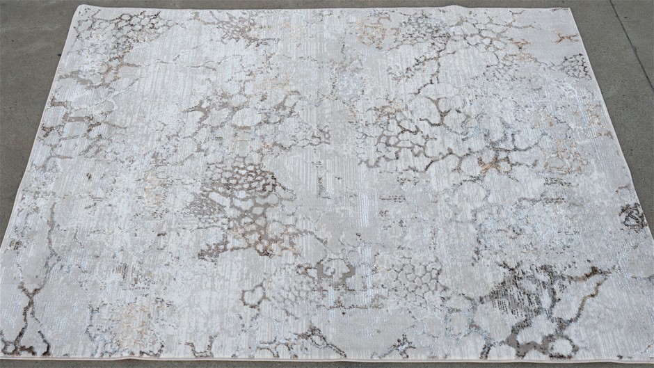 GERTMENIAN Briton Area Rug, 160 x 213cm, G19093 Jadon Ivory Brown, Made In