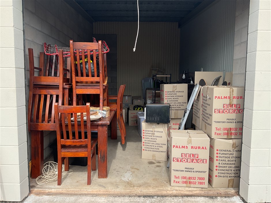 Unreserved Contents of Unpaid Storage Units