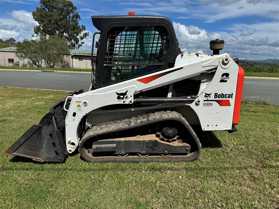 2018 Bobcat T450 Skid Steer Loader (Track)