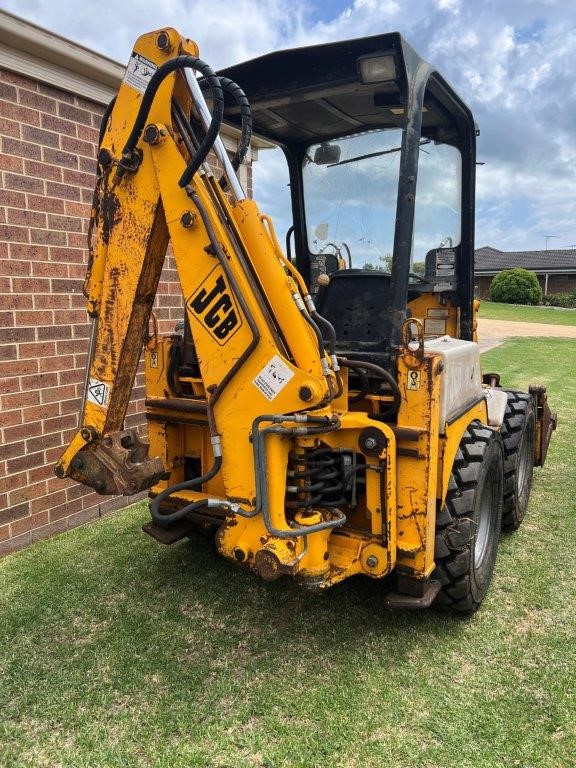 JCB 1CX Skid Steer Front Loader Backhoe 