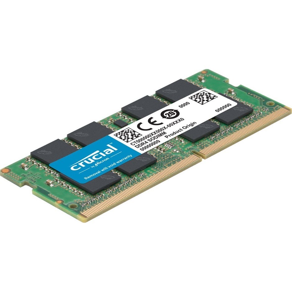 CRUCIAL 8GB (1x8GB) DDR4 3200MHz Laptop Memory, CT8G4SFRA32A.