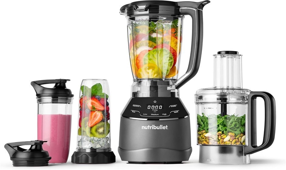 NUTRIBULLET Smart Touch Triple Prep System Blender (NBP-200).
