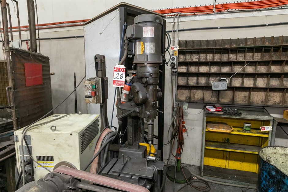 Tapping Machine on Heavy Duty Stand