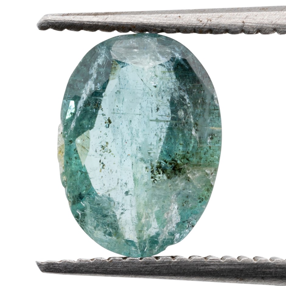 1.10ct Radiant Natural Emerald - Oval Cut
