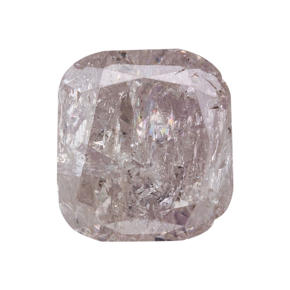0.51ct Loose Genuine Natural Pink Diamond - Emerald Cut