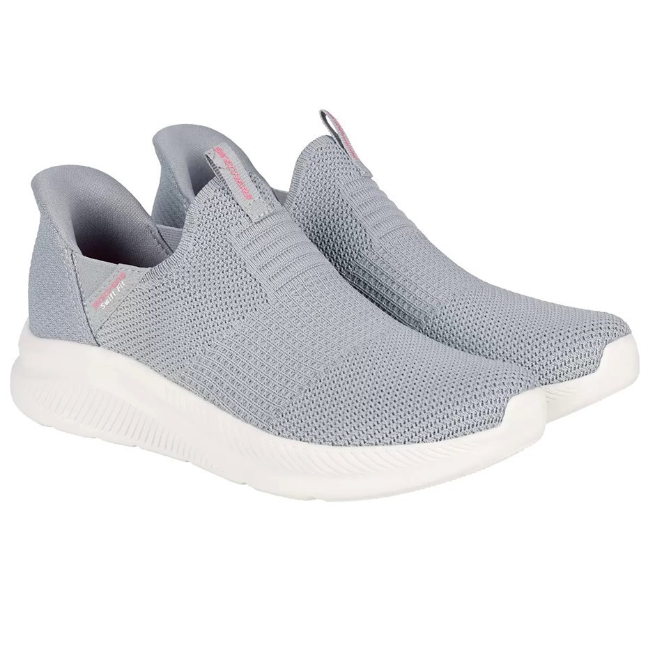 SKECHERS Women's Swift Fit Sneaker, Size US7.5/UK4.5, Grey (179083).