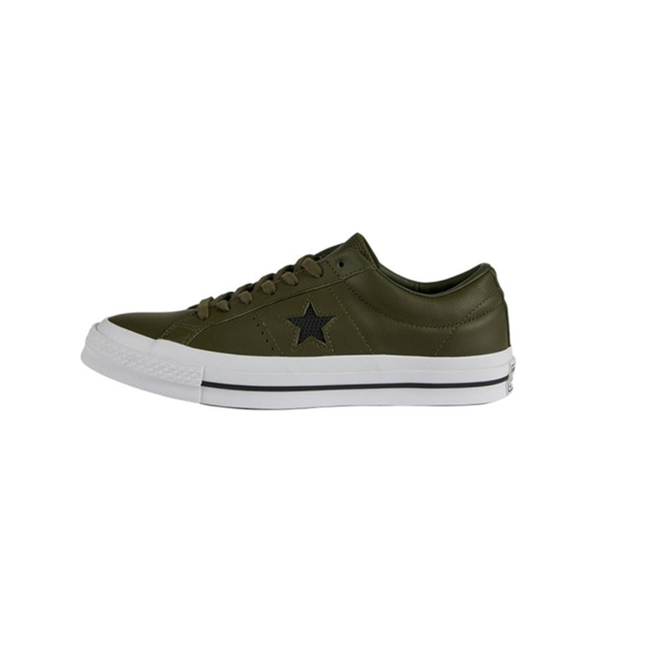 CONVERSE Unisex's One Star Ox Shoes US Size: 10.5(M), 12.5(W), Herbal / Bla