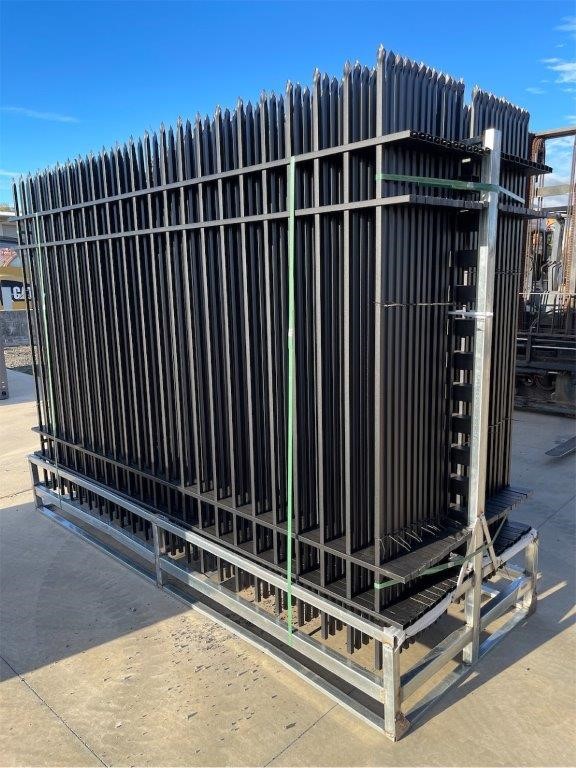 2025 Wrought Iron Style Fence Panels -Shepparton (Unused)