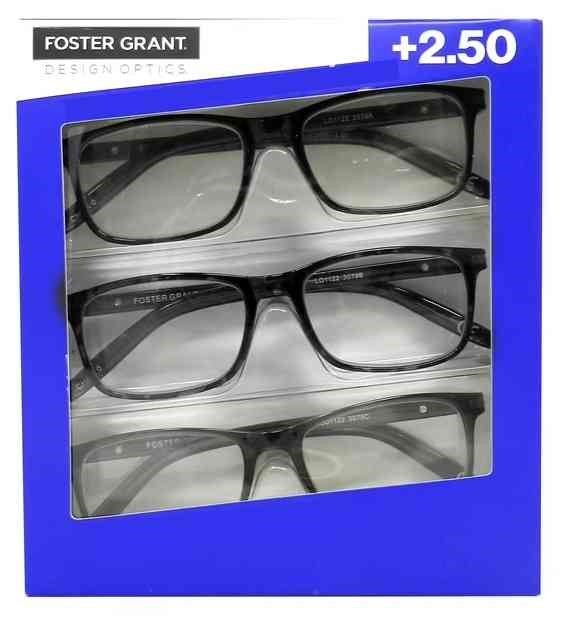 FOSTER GRANT Design Optics Prescription Quality Magnification Scratch Resis