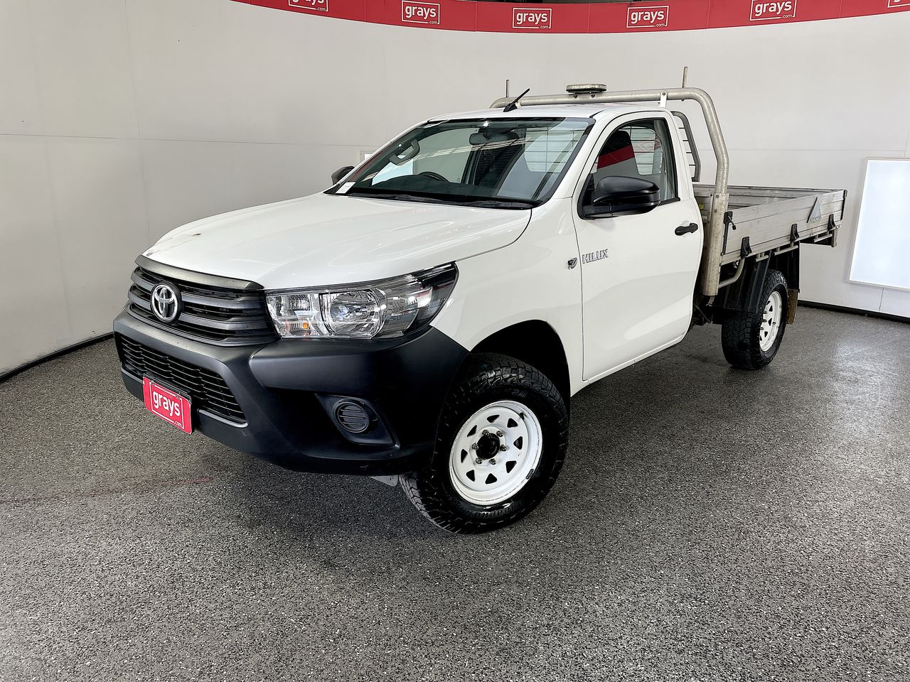 2019 Toyota Hilux Workmate (4x4) GUN125R Turbo Diesel Manual Cab Chassis