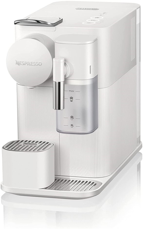 De'Longhi Nespresso Lattissima One, Capsule Coffee Machine, White, EN510W.