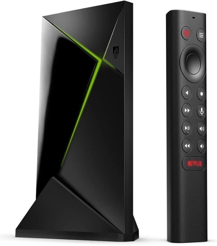 NVIDIA Shield TV Pro 4K HDR Android TV Streaming Media Player, Black. NB: H