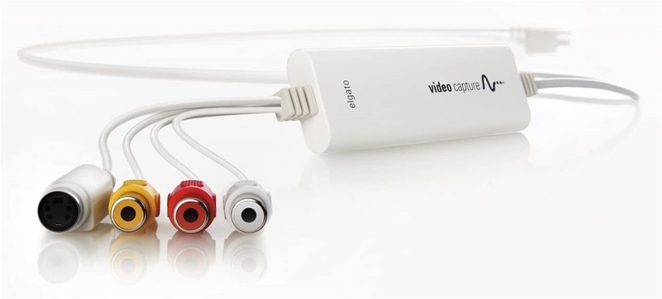 ELGATO Video Capture, Digitise Video for Mac/PC/iPad, White. Detected by la