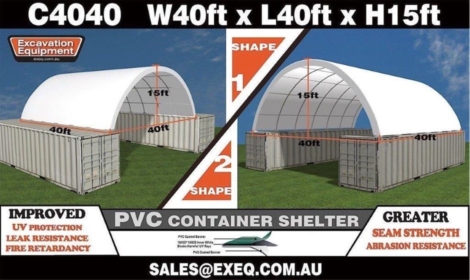Shelter's & Carports Clearance Sale - Adelaide (Unused)