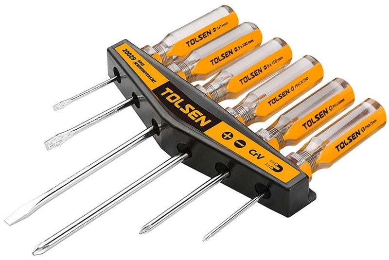 Tolsen 6Pcs Screwdrivers Set