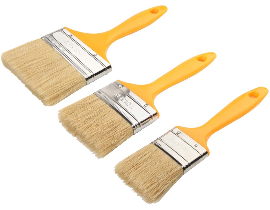 Tolsen 3Pcs Paint Brush Set