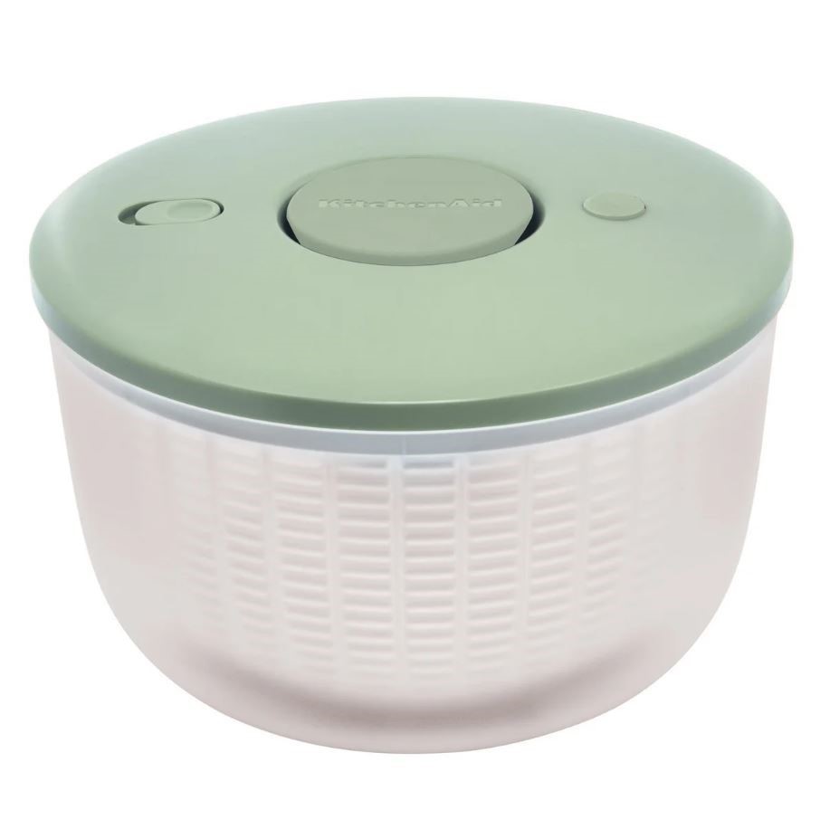 KITCHENAID Salad Spinner, Green.