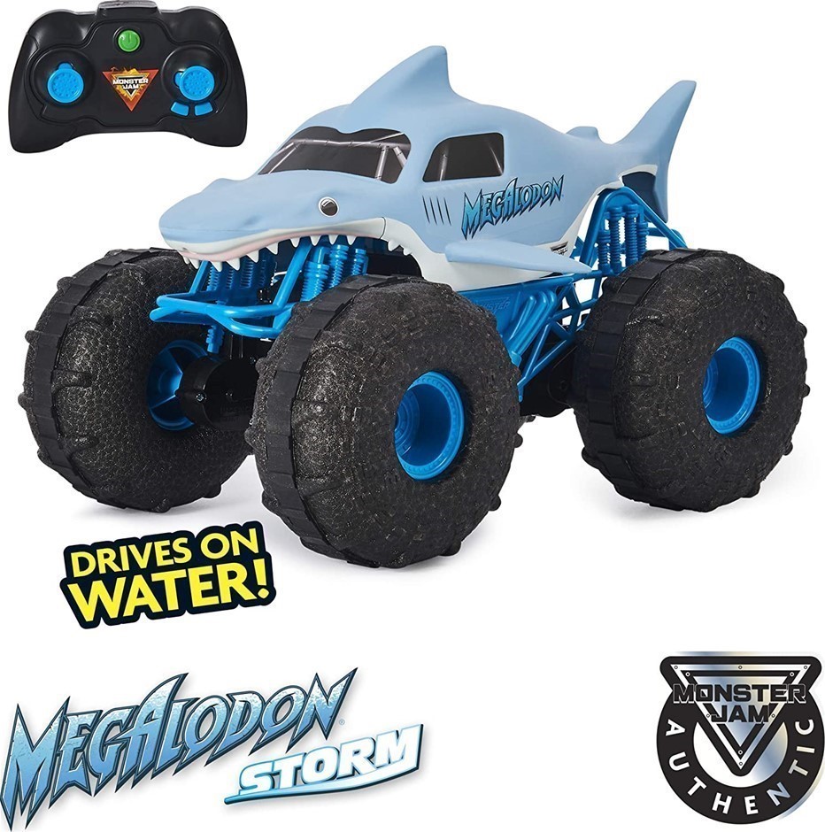 MONSTER JAM Megalodon Storm GBL Toy. NB: Minor Use & Not In Original Box.