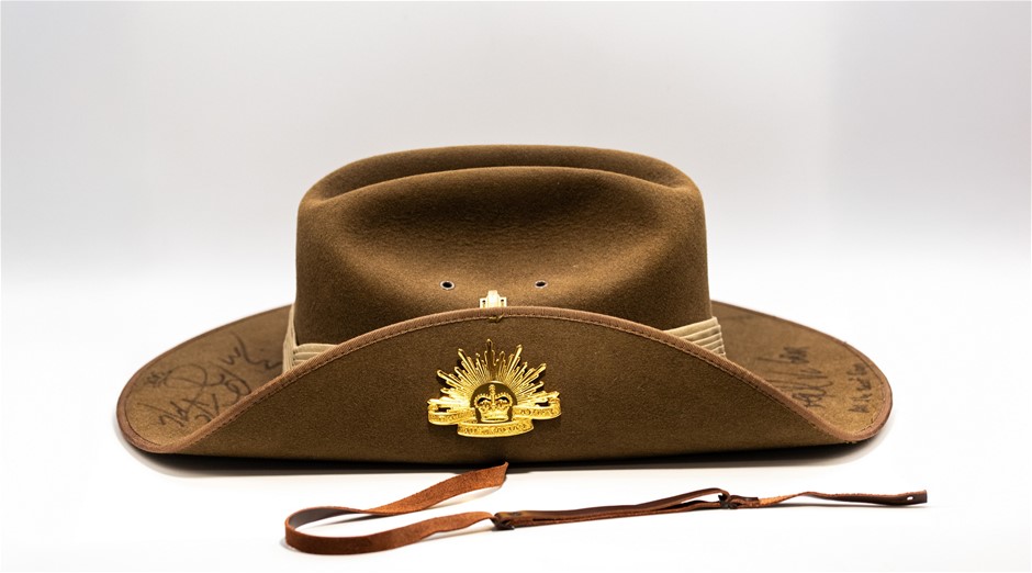Cancelled: Signed Australian Army Slouch Hat