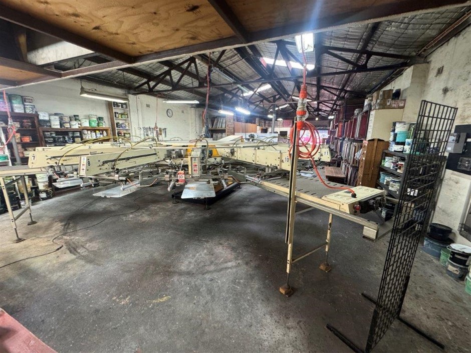 Unreserved Screen Printing Equipment - NSW