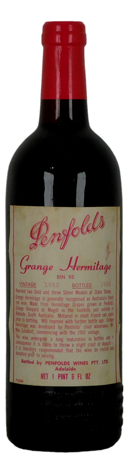 Penfolds Grange Hermitage 1965 Cliniced 