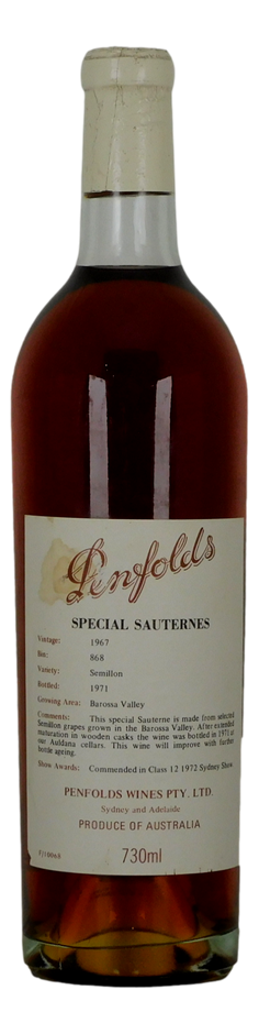 Penfolds Bin 868 Special Sauternes 1967 