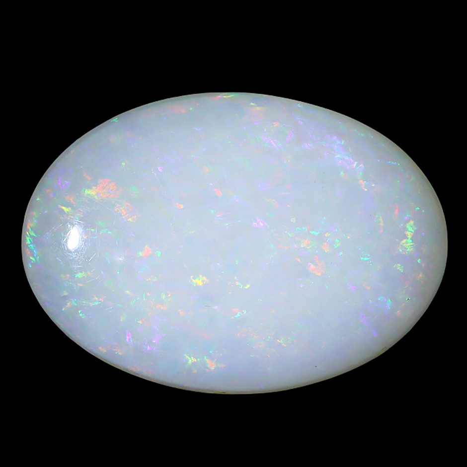 5.14 Carats White Color-Play Opal