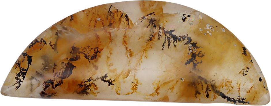 31.04 Carats Multicolor Dendrite