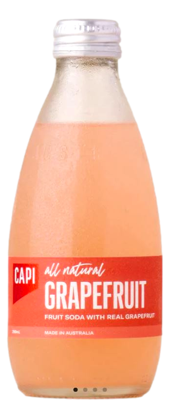 Capi Grapefruit Soda (24 x 250mL).