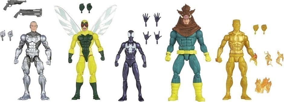 HASBRO Marvel Legends Series Spider-Man Multipack, 6-Inch-Scale Collectible