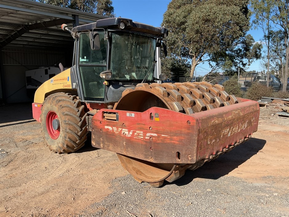 Dynapac CA4000PD Pad Foot Roller Auction (0008-3033704) | Grays Australia