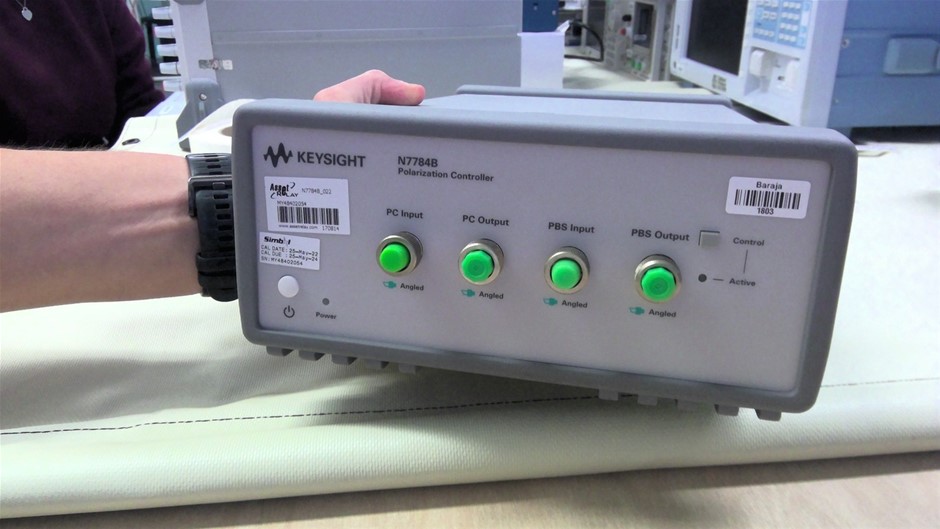 Keysight N7784B Polarization Controller Auction (0003-5060172) | Grays ...