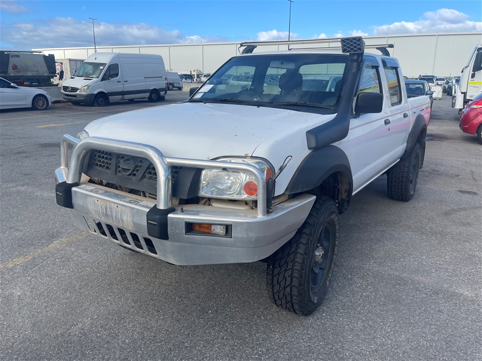 2003 Nissan Navara DX (4x4) D22 Turbo Diesel Manual Dual Cab