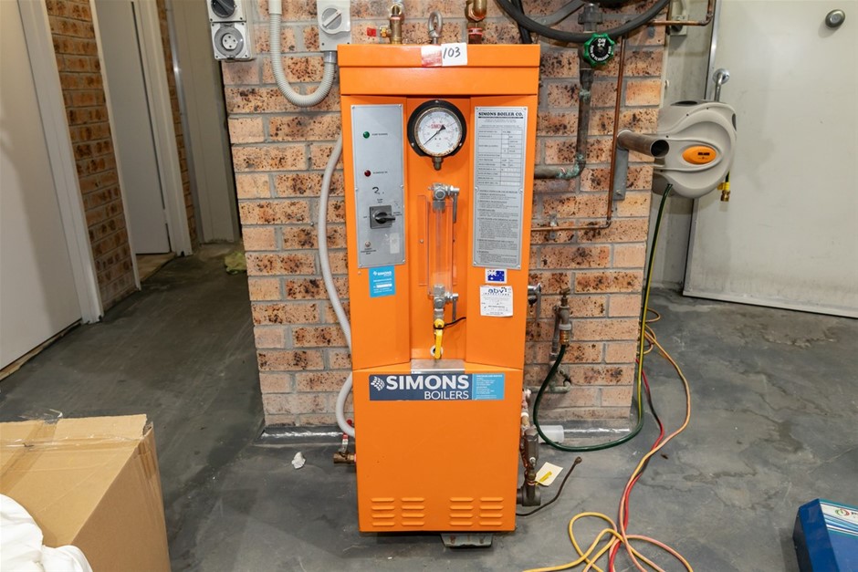 2015 Simons VS 300 Steam Boiler 30kw Auction (0103-5060164) | Grays ...