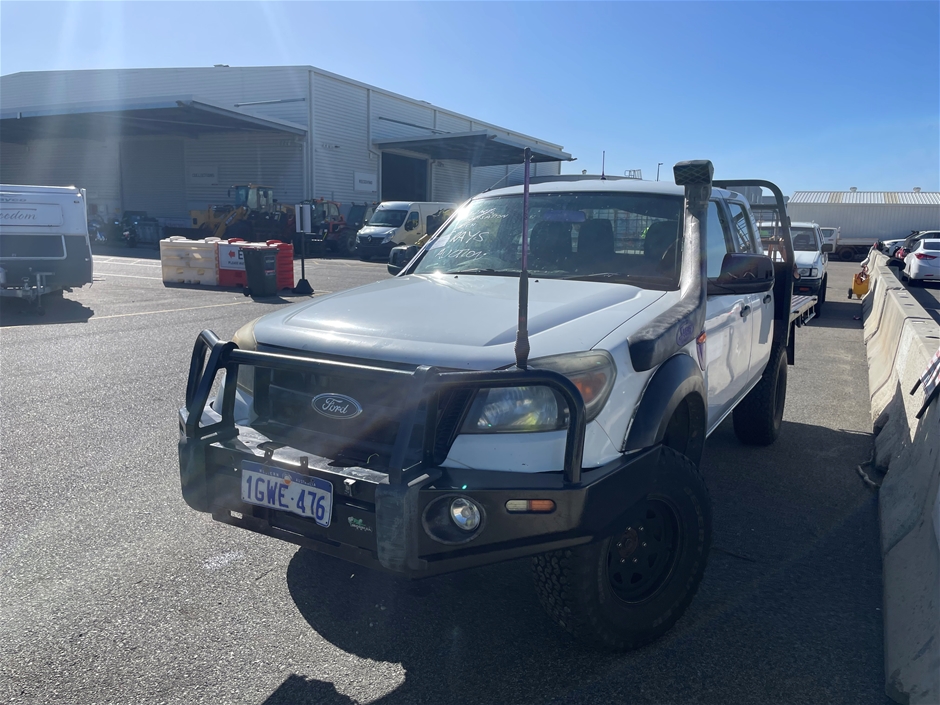2011 Ford Ranger XL (4x4) PK Turbo Diesel Manual Crew Cab Chassis