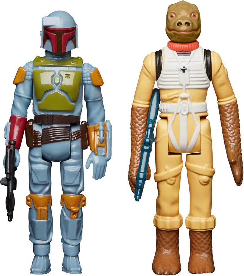 STAR WARS Retro Collection Special Bounty Hunters 2-Pack Boba Fett & Bossk.