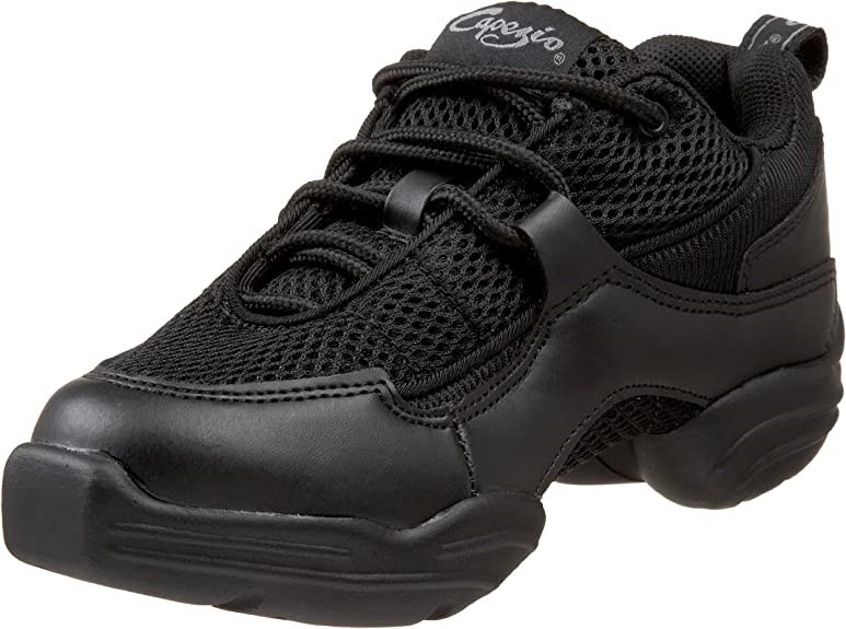 CAPEZIO Women's DS11 Fierce Dance Sneakers, Size US 6.5M / EU37, Black. Bu