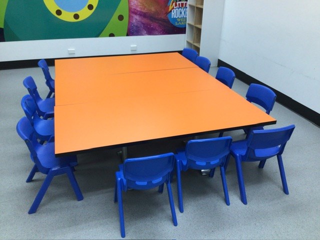 Kids Low line Party Tables x 3 and chairs Auction (0034-8020561 ...