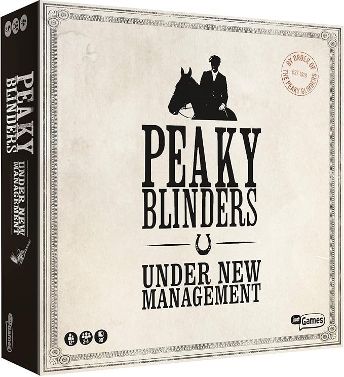 JUST GAMES Peaky Blinders: Under New Management, Board Game.
