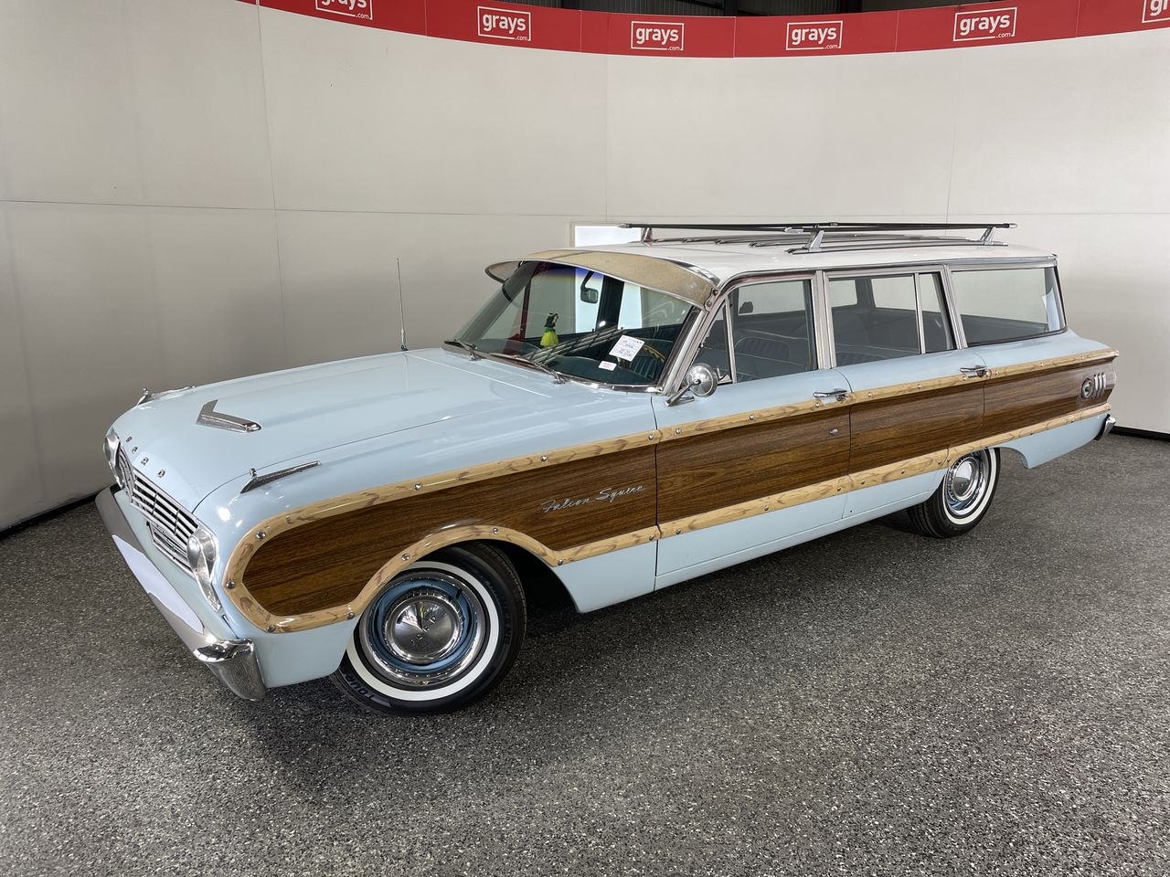 1963 Ford Falcon Squire Automatic Station Wagon - Import
