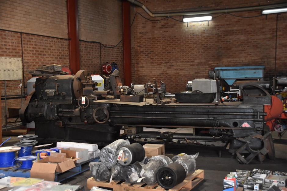 McPherson's Flat Bed Lathe