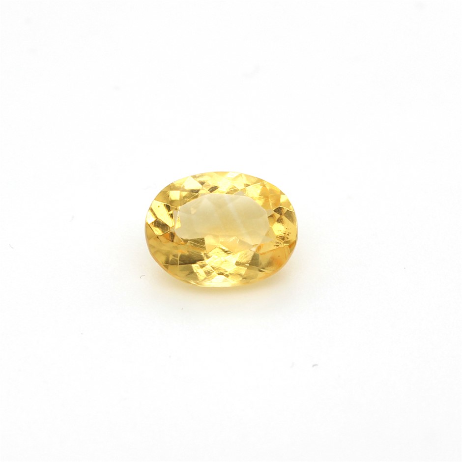 1.36 Ct Oval Citrine Gemstone