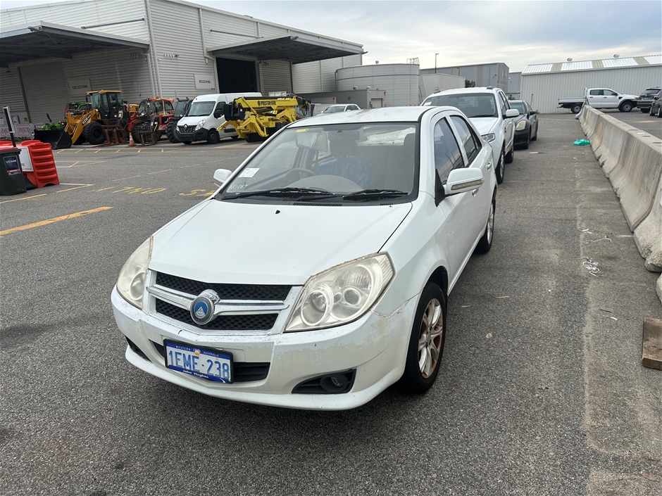 2012 Geely MK Import Manual Sedan