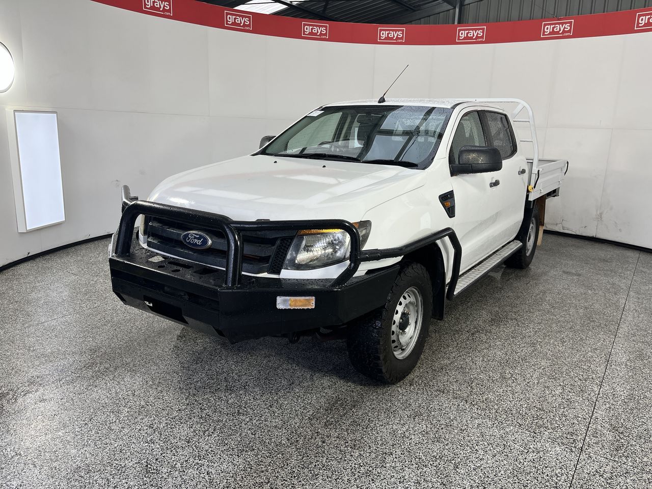 2012 Ford Ranger XL 4X4 PX Turbo Diesel Manual Crew Cab Chassis