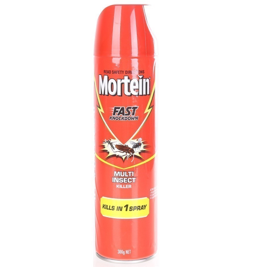 3 x MORTEIN Multi Insect Killer, Fast Knockdown, 300g.