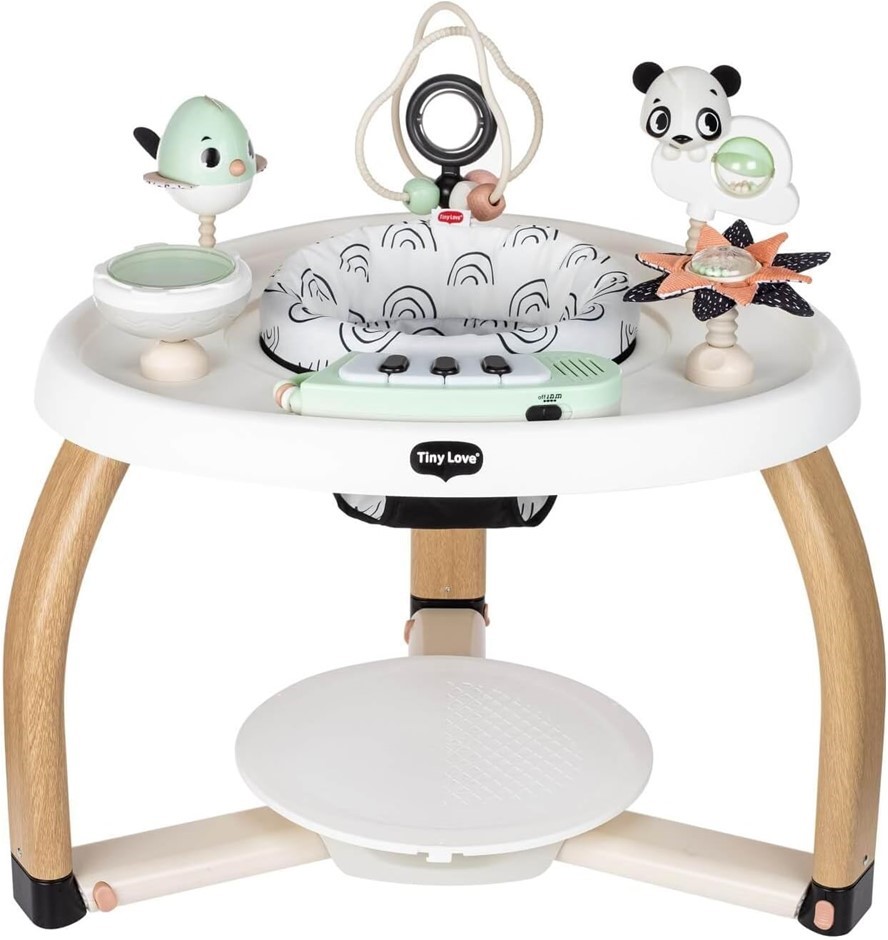 TINY LOVE 5-in-1 Activity Center - Black & White Decor Collection, Includes