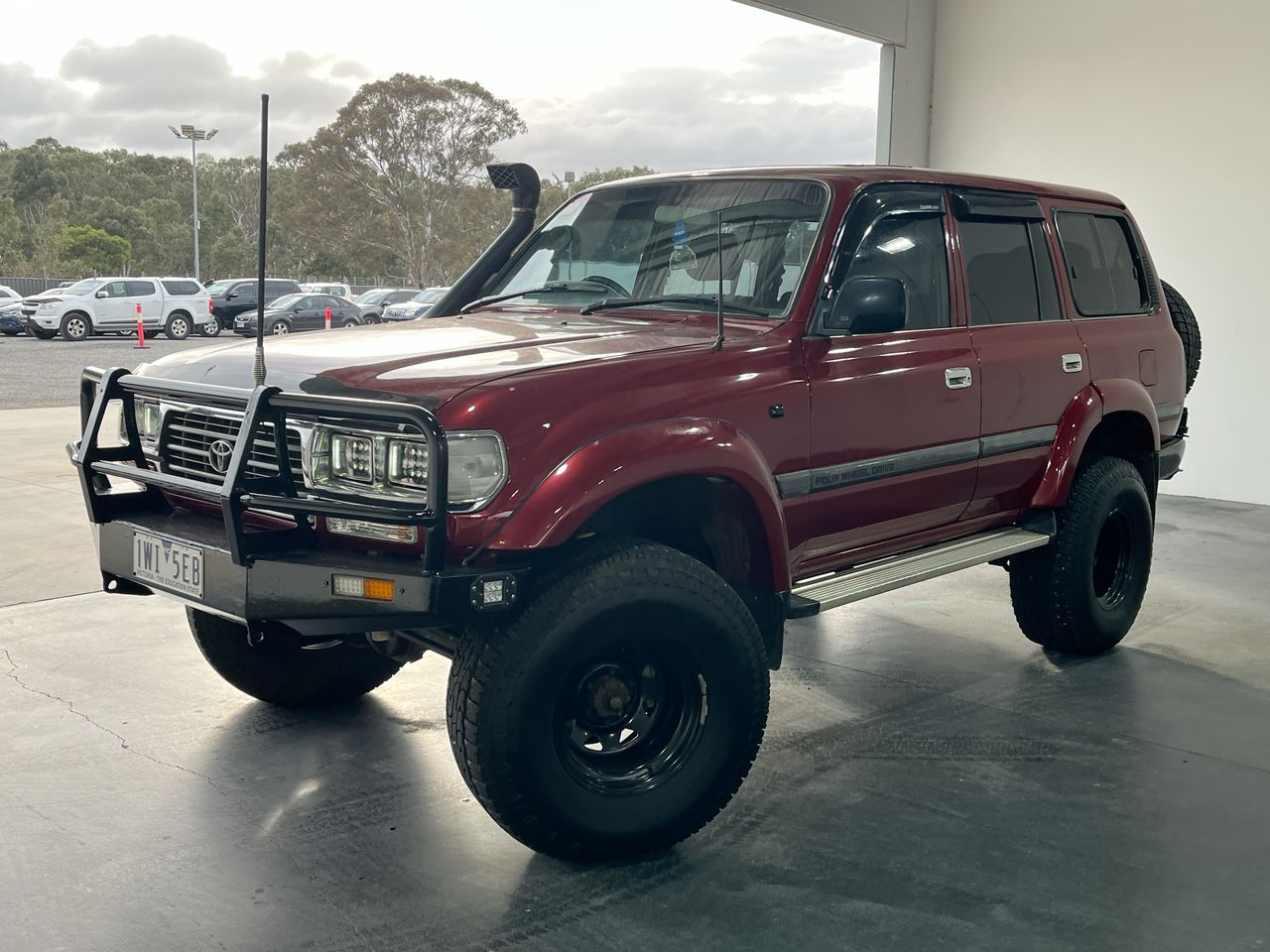 1996 Toyota Landcruiser GXL (4x4) FZJ80 Automatic 8 Seats