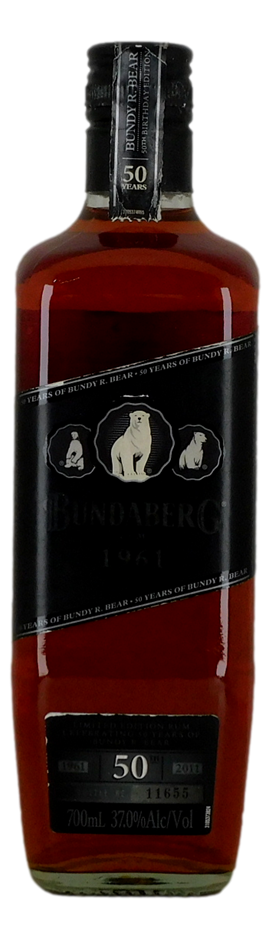 Bundaberg Rum 3rd Bear #11655 (1x 700mL), QLD.