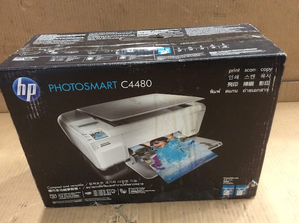 HP Photosmart C4480 All-in-One Printer New w/box Auction (0003-2570250 ...